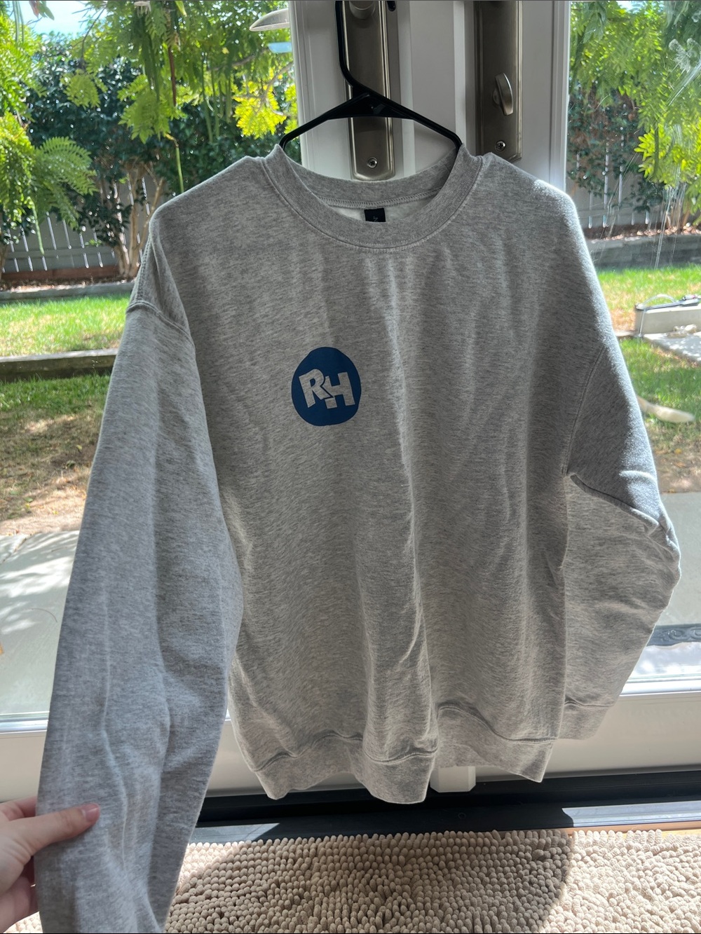 Grey Crewneck Sweatshirt